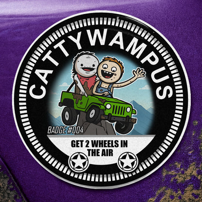 Off Road Adventure Badges / Emblems - Your Choice - Full Color UV Resistant Acrylic - 2.5" for Jeep, Truck, ATV, SxS, Motorcycles and More