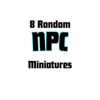 
              Mystery Box of 8 Random Mini Figures | 3D Printed Resin Models | Your Choice of Theme
            