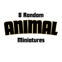 
              Mystery Box of 8 Random Mini Figures | 3D Printed Resin Models | Your Choice of Theme
            