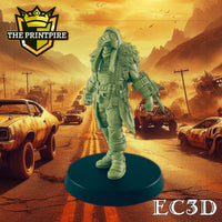 
              Wasteland Quack Plague Doctor | Crow Dazzle | Post Apocalypse Bad Guy Miniature Figure | Wasteland Warfare Cyber Punk Dystopian Future | 32mm Scale Model
            