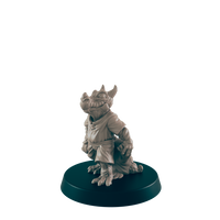 
              Dragonborn Mini | Child w/ toy | KidTownsfolk NPC Figure | DnD Wargaming Mini | RPG Character | 32mm Scale Model | for Dungeons and Dragons, Pathfinder, etc.
            