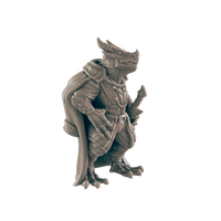 
              Dragonborn Mini | Dragonkin Noble Knight | Dungeons and Dragons NPC Figure | Pathfinder DnD Wargaming RPG Character | 32mm Scale Model
            