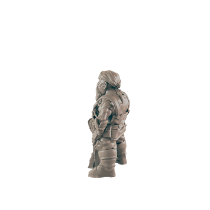 Dwarven Blacksmith Twins | Dwarf Brothers | Dungeons and Dragons NPC Figure | Pathfinder DnD Wargaming RPG Character | 32mm Scale Model