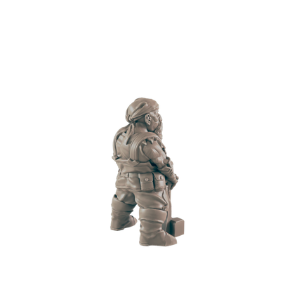 Dwarven Blacksmith Twins | Dwarf Brothers | Dungeons and Dragons NPC Figure | Pathfinder DnD Wargaming RPG Character | 32mm Scale Model