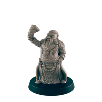 
              Dwarf Mini | Noble Royalty | Male Townsfolk NPC Figure | DnD Wargaming Mini | RPG Character | 32mm Scale Model | for Dungeons and Dragons, Pathfinder, etc.
            