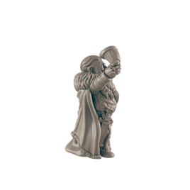 Dwarf Mini | Noble Royalty | Male Townsfolk NPC Figure | DnD Wargaming Mini | RPG Character | 32mm Scale Model | for Dungeons and Dragons, Pathfinder, etc.