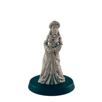 
              Elf Mini | Noble Royalty | Female Townsfolk NPC Figure | DnD Wargaming Mini | RPG Character | 32mm Scale Model | for Dungeons and Dragons, Pathfinder, etc.
            
