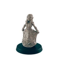 
              Elf Mini | Child Noble Royalty  | Female Townsfolk NPC Figure | DnD Wargaming Mini | RPG Character | 32mm Scale Model | for Dungeons and Dragons, Pathfinder, etc.
            