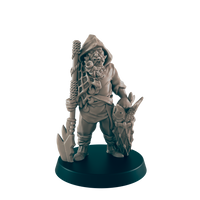
              Half Orc Mini | Fisherman w/ Bounty | Male Monster Townsfolk NPC Figure | DnD Wargaming Mini | RPG Character | 32mm Scale Model | for Dungeons and Dragons, Pathfinder, etc.
            