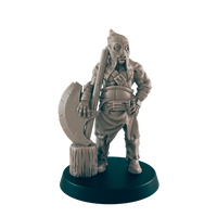 
              Half Orc Mini | Executioner Headsman | Male Monster Townsfolk NPC Figure | DnD Wargaming Mini | RPG Character | 32mm Scale Model | for Dungeons and Dragons, Pathfinder, etc.
            