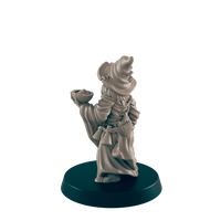 
              Hedge Wizard | Elderly Retired Sorcerer | Dungeons and Dragons NPC Figure | Pathfinder DnD Wargaming RPG Character | 32mm Scale Model
            