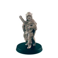 
              Human Mini | Bard Singer | Male Townsfolk NPC Figure | DnD Wargaming Mini | RPG Character | 32mm Scale Model | for Dungeons and Dragons, Pathfinder, etc.
            