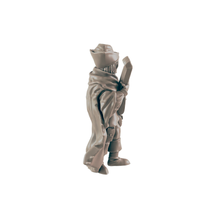 Human Mini | Bard Singer | Male Townsfolk NPC Figure | DnD Wargaming Mini | RPG Character | 32mm Scale Model | for Dungeons and Dragons, Pathfinder, etc.