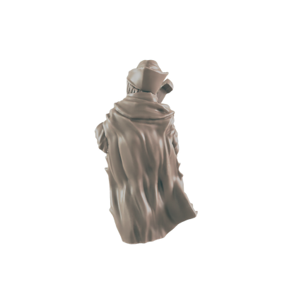 Human Mini | Bard Singer | Male Townsfolk NPC Figure | DnD Wargaming Mini | RPG Character | 32mm Scale Model | for Dungeons and Dragons, Pathfinder, etc.