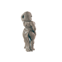 
              Human Mini | Fat Showgirl Courtesan | Female Townsfolk NPC Figure | DnD Wargaming Mini | RPG Character | 32mm Scale Model | for Dungeons and Dragons, Pathfinder, etc.
            