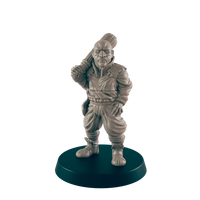 
              Bouncer Mini | Human Bruiser Security Guard | Dungeons & Dragons NPC Figure | Pathfinder DnD Wargaming RPG Character | 32mm Scale Model
            
