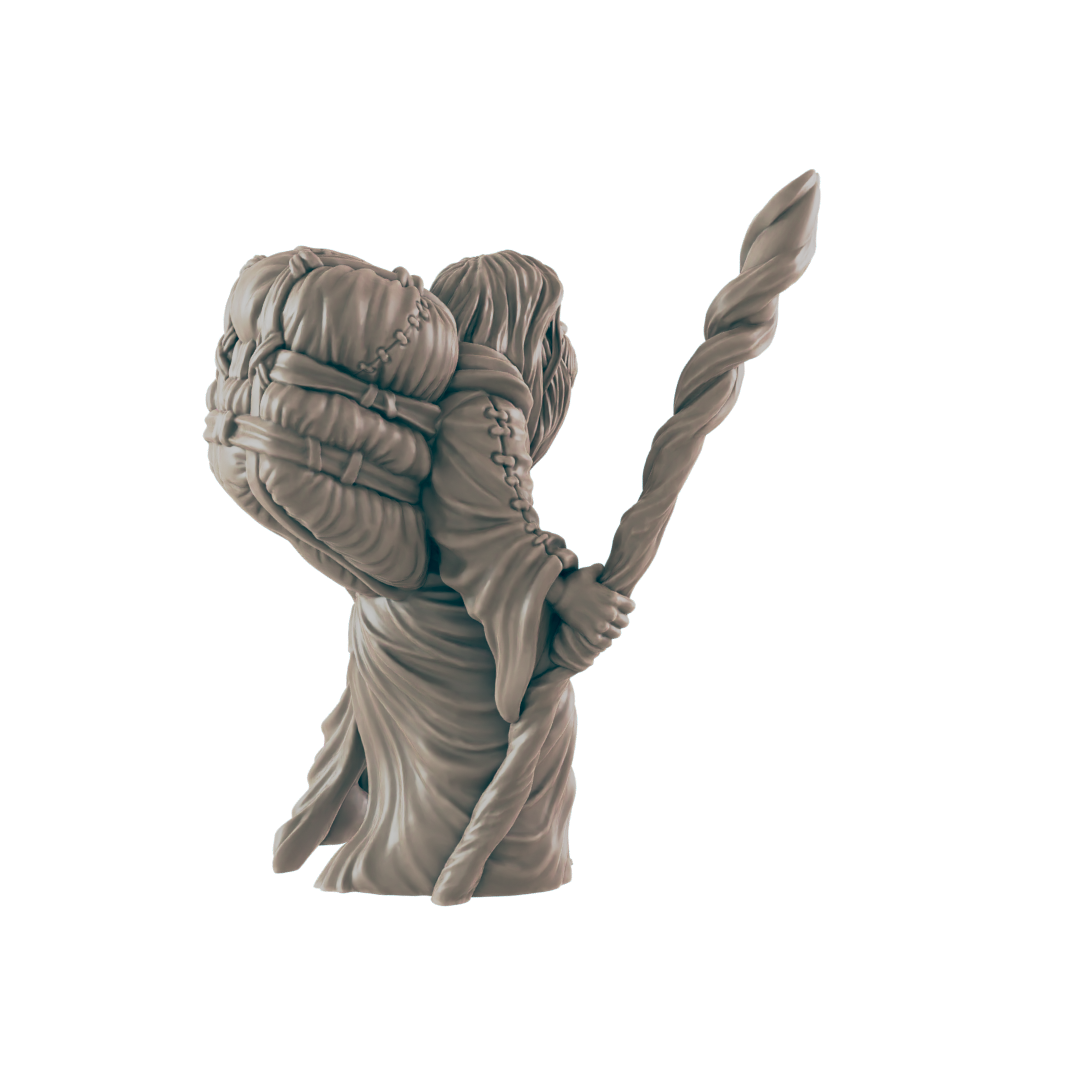 Human Mini | Travelling Wiseman | Male Townsfolk NPC Figure | DnD Wargaming Mini | RPG Character | 32mm Scale Model | for Dungeons and Dragons, Pathfinder, etc.