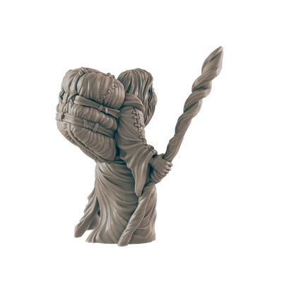 Human Mini | Travelling Wiseman | Male Townsfolk NPC Figure | DnD Wargaming Mini | RPG Character | 32mm Scale Model | for Dungeons and Dragons, Pathfinder, etc.