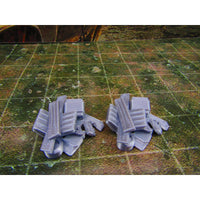 
              2pc Junk Street Rubble E Scatter Terrain Scenery Wasteland Apocalypse Dystopian Mini Miniature Model 28mm/32mm Scale Wargaming
            