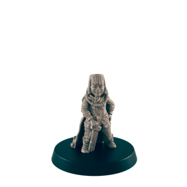 Human Mini | Child Hero Adventurer | Kid Male Townsfolk NPC Figure | DnD Wargaming Mini | RPG Character | 32mm Scale Model | for Dungeons and Dragons, Pathfinder, etc.