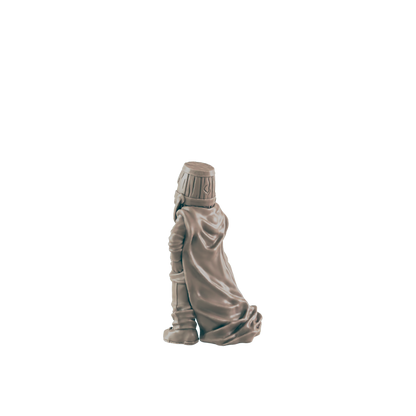 Human Mini | Child Hero Adventurer | Kid Male Townsfolk NPC Figure | DnD Wargaming Mini | RPG Character | 32mm Scale Model | for Dungeons and Dragons, Pathfinder, etc.