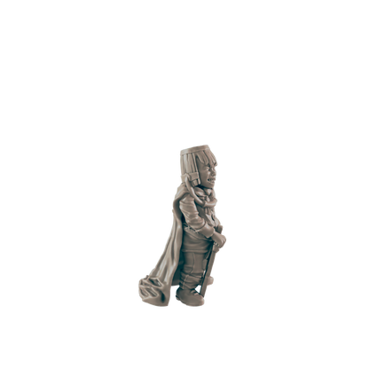 Human Mini | Child Hero Adventurer | Kid Male Townsfolk NPC Figure | DnD Wargaming Mini | RPG Character | 32mm Scale Model | for Dungeons and Dragons, Pathfinder, etc.