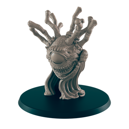 Eye Monster Mini | Travelling Merchant | Monster Townsfolk NPC Figure | DnD Wargaming Mini | RPG Character | 32mm Scale Model | for Dungeons and Dragons, Pathfinder, etc.