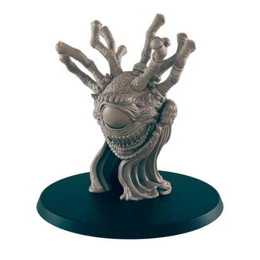 Eye Monster Mini | Travelling Merchant | Monster Townsfolk NPC Figure | DnD Wargaming Mini | RPG Character | 32mm Scale Model | for Dungeons and Dragons, Pathfinder, etc.