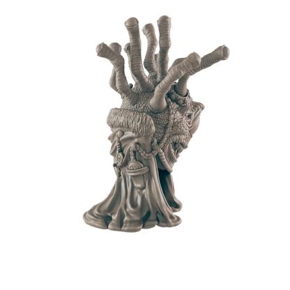 Eye Monster Mini | Travelling Merchant | Monster Townsfolk NPC Figure | DnD Wargaming Mini | RPG Character | 32mm Scale Model | for Dungeons and Dragons, Pathfinder, etc.