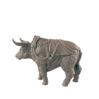 
              Harnessed Oxen Mini | Farm and Work Animal | Townsfolk NPC Figure | DnD Wargaming Mini | RPG Character | 32mm Scale Model | for Dungeons and Dragons, Pathfinder, etc.
            