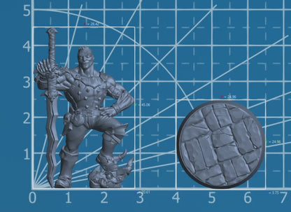Tino Kobold-Bane | Adventurer Hero Player Character | Mini Miniature Figure Scale Model | Dungeons & Dragons and other RPG Tabletop Games