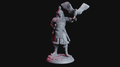 Highland Elf Hunter Ranger Mini Miniature Figure Model RPG Fantasy Games Dungeons & Dragons Tabletop Gaming