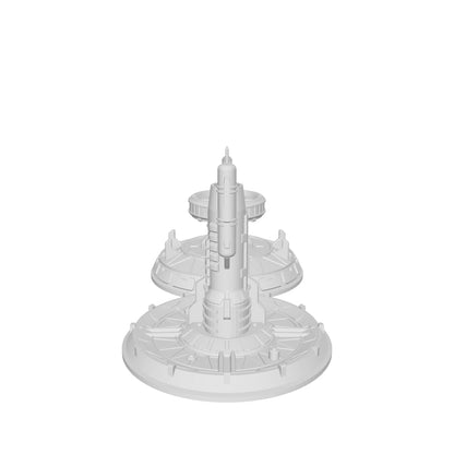 Traders Space Station Marketplace Port Starfinder Fleet Scale Starship Mini