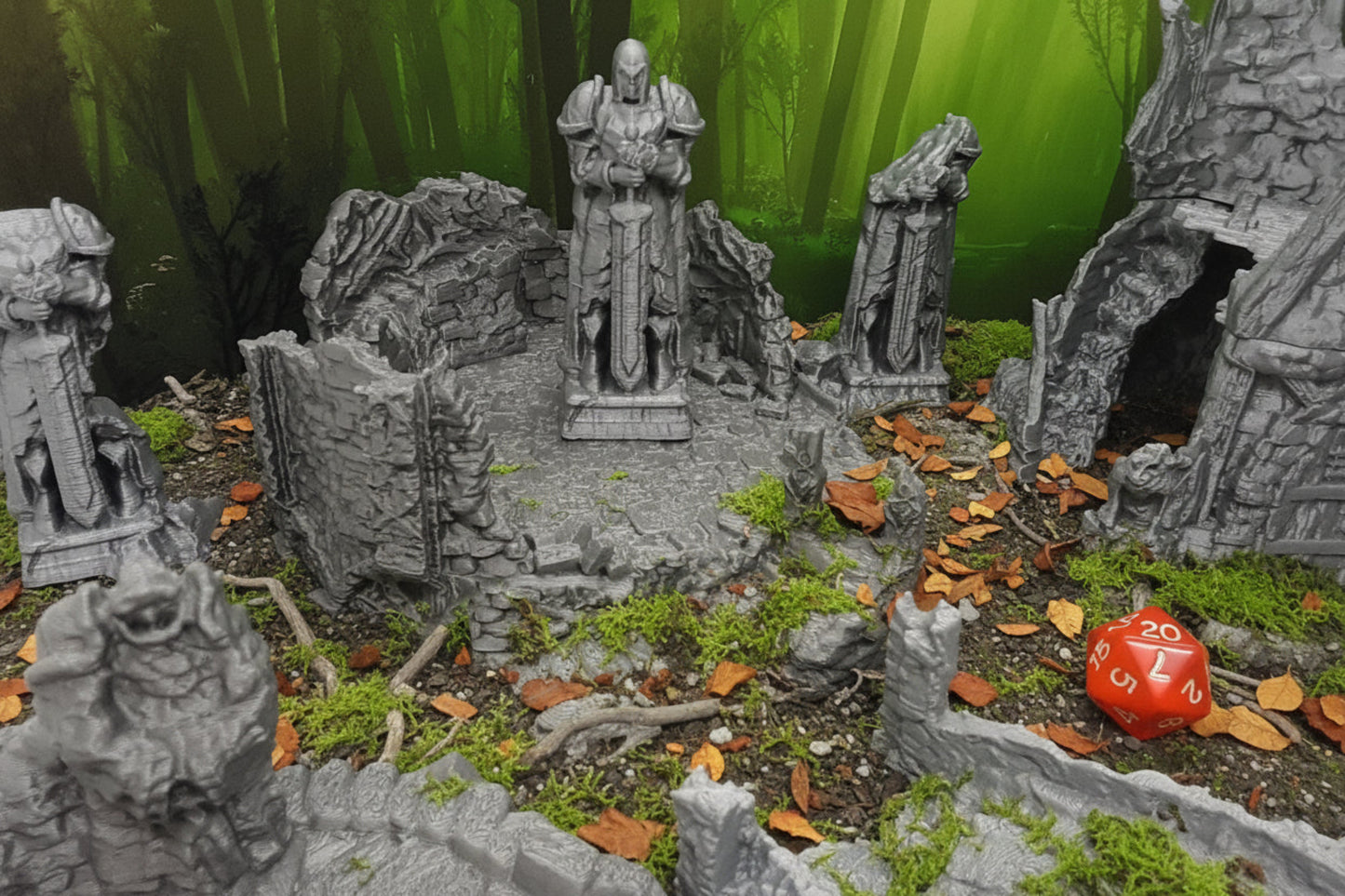 tabletop rpg ruins scenery miniature