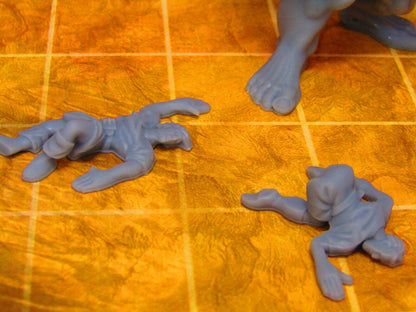 Giant Cyclops & Victims Monster Encounter Mini's 28mm Scale Dungeons & Dragons