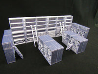 
              19pc Book Shelves Library Set Scatter Terrain Scenery 3D Printed Mini Miniature
            