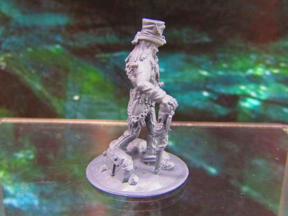 Voodoo Priest Witch Doctor Pose C Mini Miniature Figure 3D Printed Model 28/32mm
