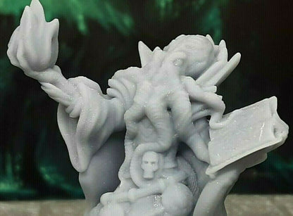 Mind Flayer Illithid Warlock Mini Miniature 28mm Figure D&D 3D Printed Resin
