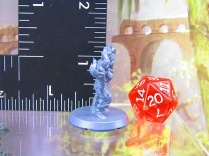 Female Azer Elemental Mini Miniatures 3D Printed Resin Model Figure 28/32mm