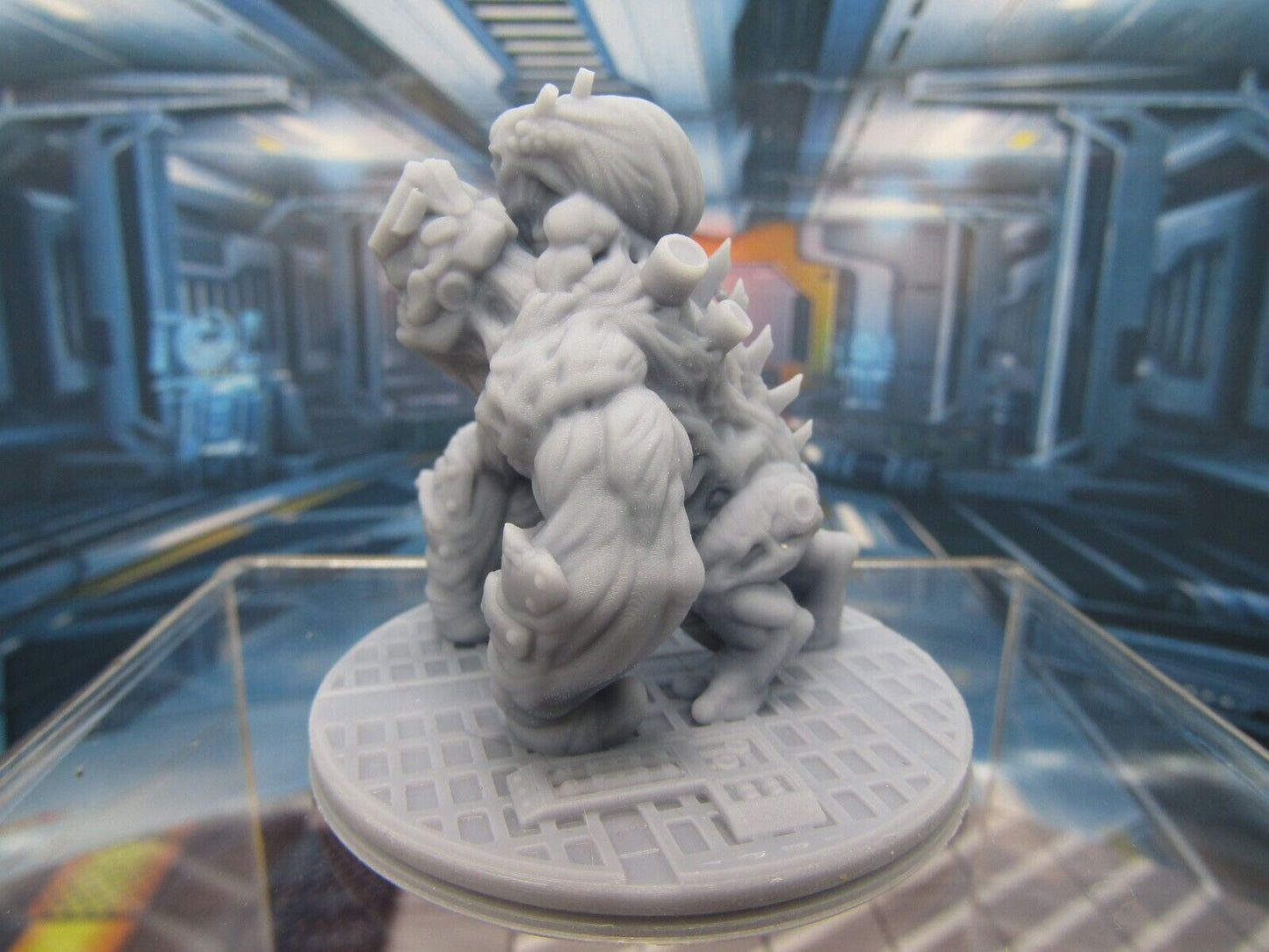 Alien Mutant Abomination Experiment Beast Mini Miniature Figure 3D Printed Model
