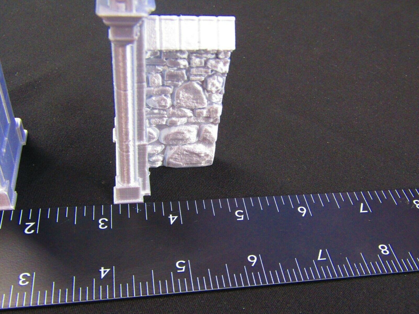 Cemetery Grand Entrance Entryway for Graveyard / Cemetery Scatter Terrain