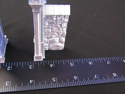 Cemetery Grand Entrance Entryway for Graveyard / Cemetery Scatter Terrain