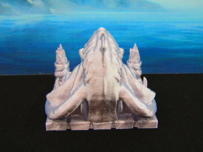 Kraken Cthulhu Seaside Summoning Shrine Scatter Terrain Scenery 3D Printed