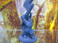 
              Goatman Fighter Warrior Soldier w/ Battleaxer Miniature Figure 3D Printed Model
            