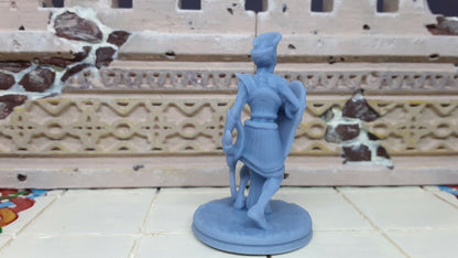 Egyptian Mummy Warrior Zombie Mini Miniature 28/32mm Figure D&D 3D Printed Resin