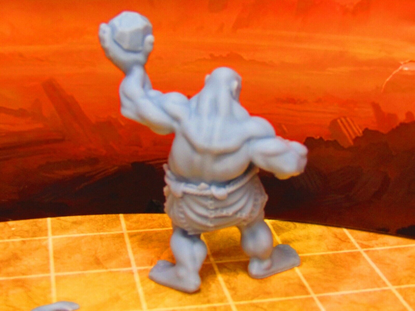 Giant Cyclops & Victims Monster Encounter Mini's 28mm Scale Dungeons & Dragons