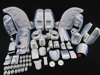 Large Modular Starfighter "Peregrine" Space Ship Scenery 3D Print SciFi