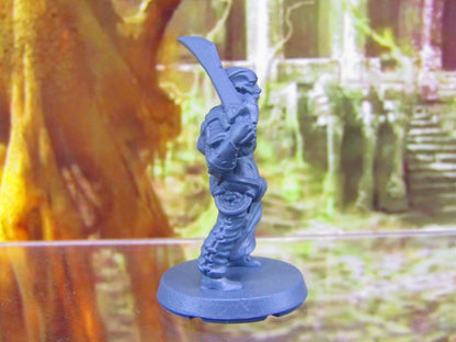 Human Fighter Player Character Mini Miniatures 3D Printed Resin Model Figure
