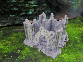 Ancient Old Building Battleworn Ruins 2 Scatter Terrain Scenery Mini Miniature