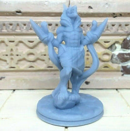 Anubis Warrior W/ Fist Blades Mini Miniature Figure D&D 3D Printed Resin